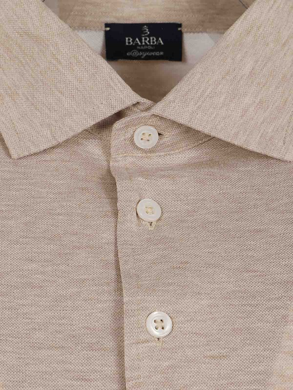BARBA: Poloshirts online - Poloshirt - Beige