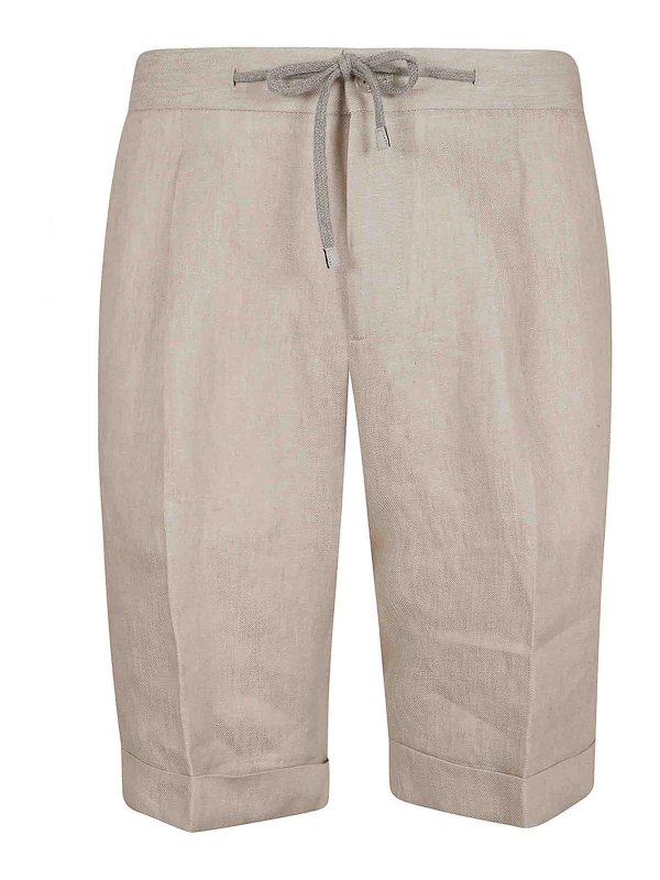 BARBA: Shorts - Short - Beige