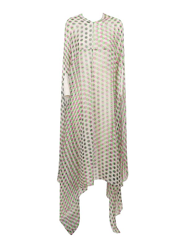 DRIES VAN NOTEN: Knielange Kleider - Knielanges Kleid - Hellbeige