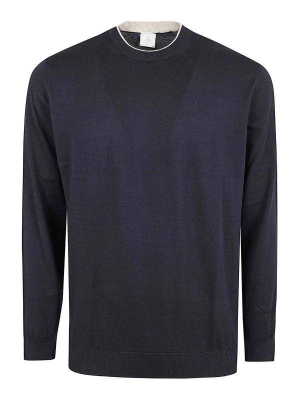 ELEVENTY: crew necks - Sweater