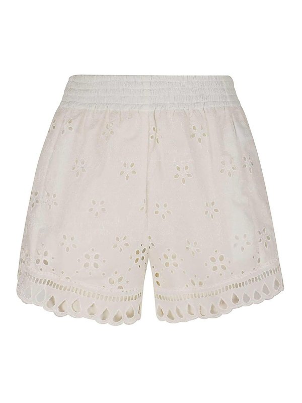 ERMANNO SCERVINO: Hosen Shorts - Shorts - Weiß