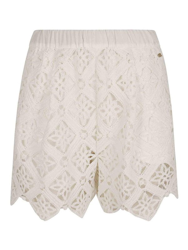 HERNO: Casual Hosen - Casual Hose - Weiß