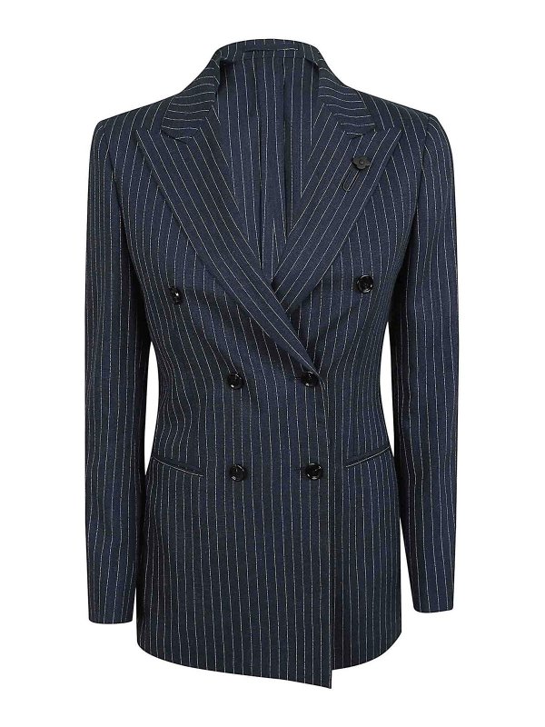 LARDINI: Vestes de costume - Blazer - Bleu