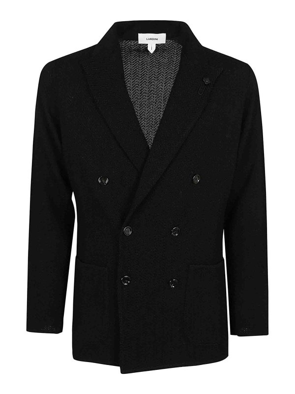 LARDINI: Blazer - Blazer - Negro