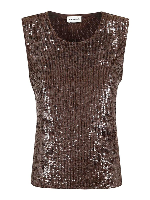 P.A.R.O.S.H.: Blouses - Blouse - Marron
