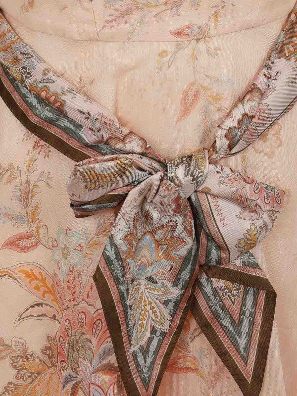 The Best Shops ZIMMERMANN: ニーレングスドレス - 膝丈ドレス - ヌードカラー