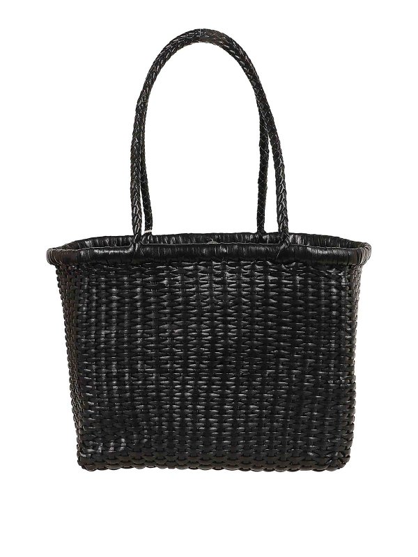 DRAGON DIFFUSION: Bucket bags - B.weave small b weave basket