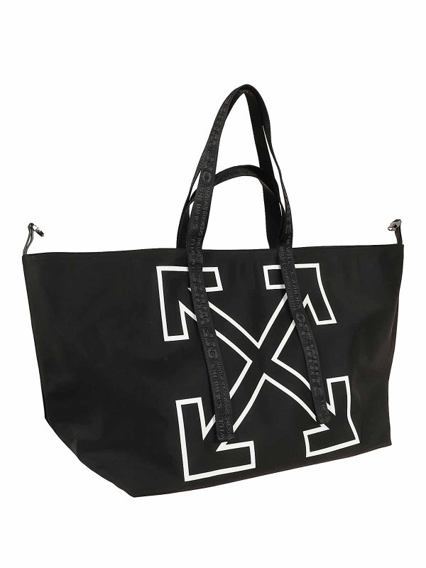 OFF-WHITE: トートバッグ online - トートバッグ - 黒