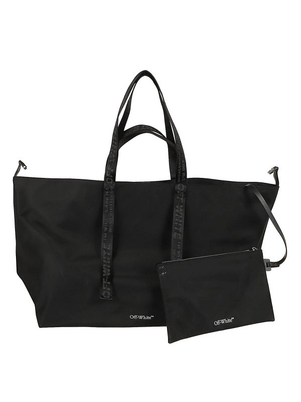 The Best Shops OFF-WHITE: トートバッグ - トートバッグ - 黒