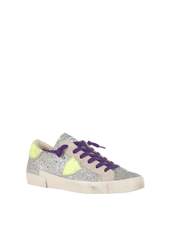 PHILIPPE MODEL: Chaussures de sport online - Baskets - Argent