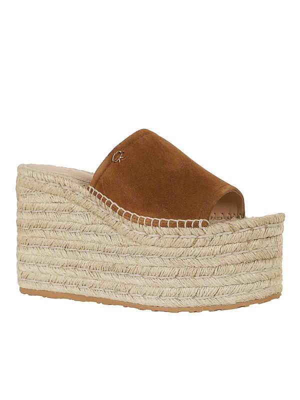 Gianvito Rossi: Espadrilles online - Espadrilles - Marron