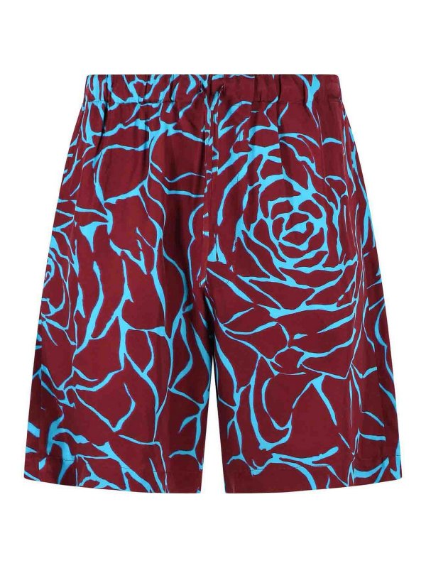 DRIES VAN NOTEN: pantaloni shorts - bermuda 