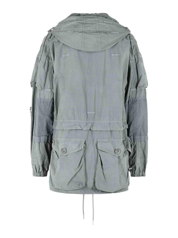 Maison Margiela: Parkas online - Parka - Vert
