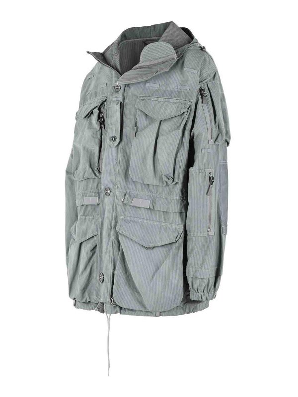 The Best Shops Maison Margiela: Parkas - Parka - Vert