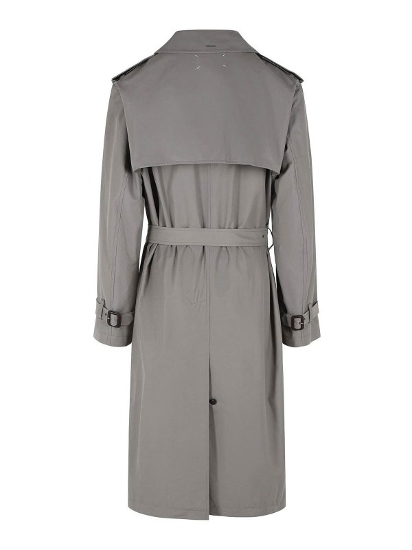 Maison Margiela: トレンチコート online - トレンチコート - グレー
