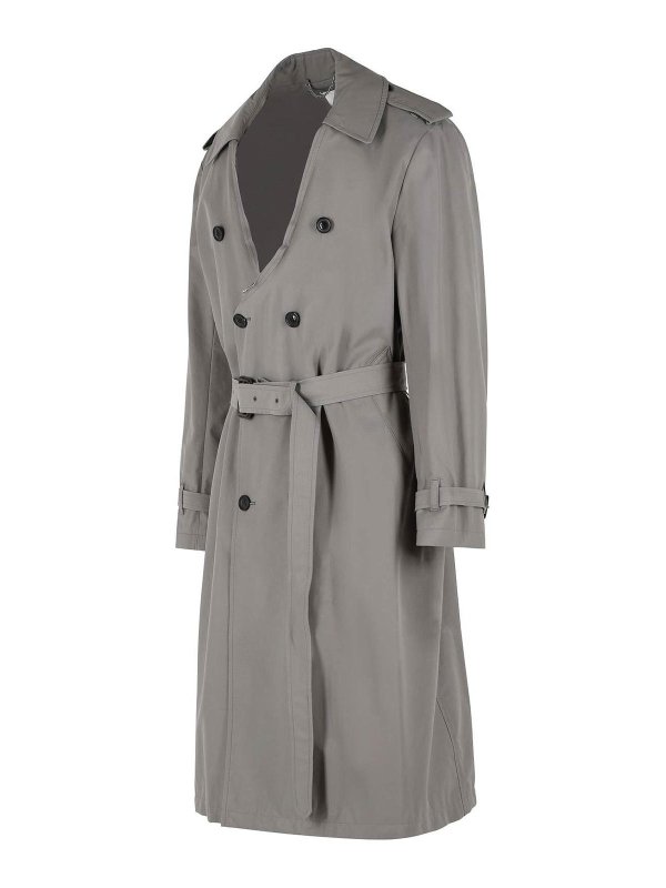 The Best Shops Maison Margiela: トレンチコート - トレンチコート - グレー
