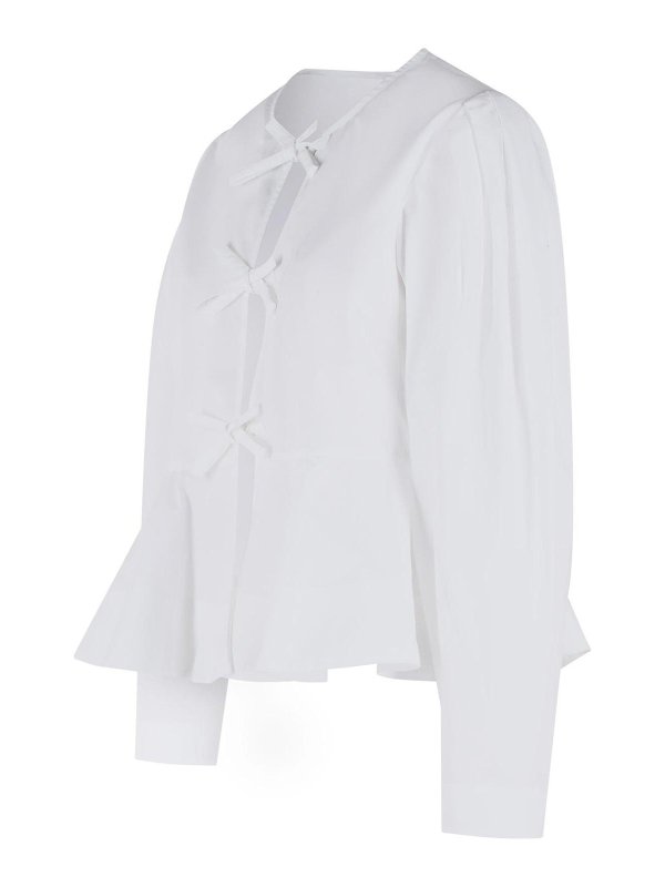 The Best Shops GANNI: Blusas - Blusa - Blanco