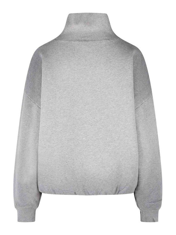 Acne Studios: Sweatshirts und Pullover online - Sweatshirt - Grau