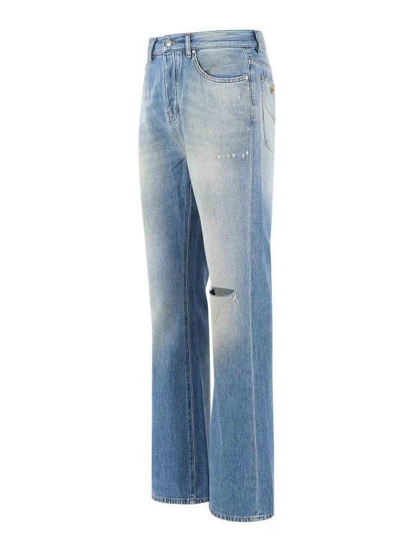 The Best Shops AMIRI: Jeans évasés - Jean Bootcut - Bleu Clair