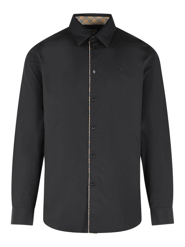 BURBERRY: シャツ - シャツ - 黒
