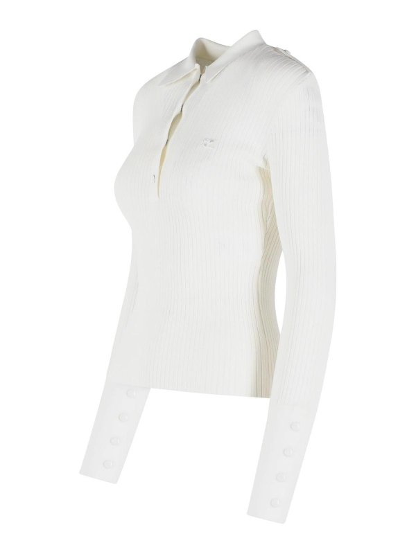 The Best Shops Courreges: ポロシャツ - ポロシャツ - 白