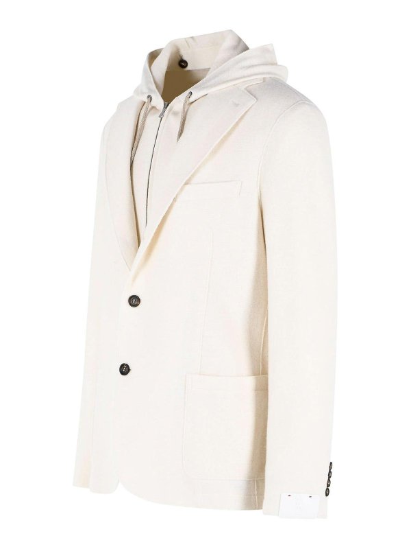 The Best Shops ELEVENTY: Blazer - Blazer - Crema