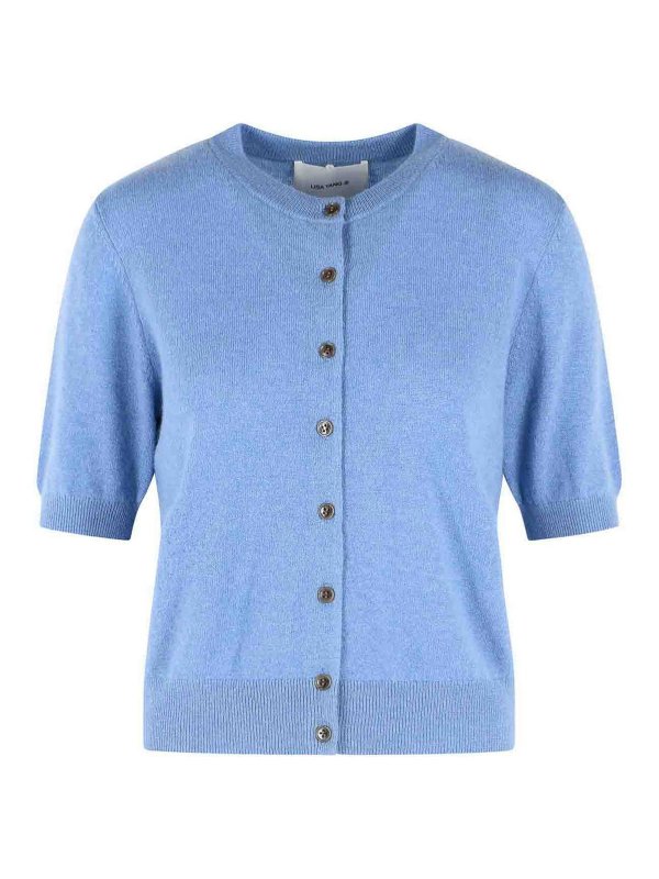 LISA YANG: Cardigans - Cardigan - Hellblau