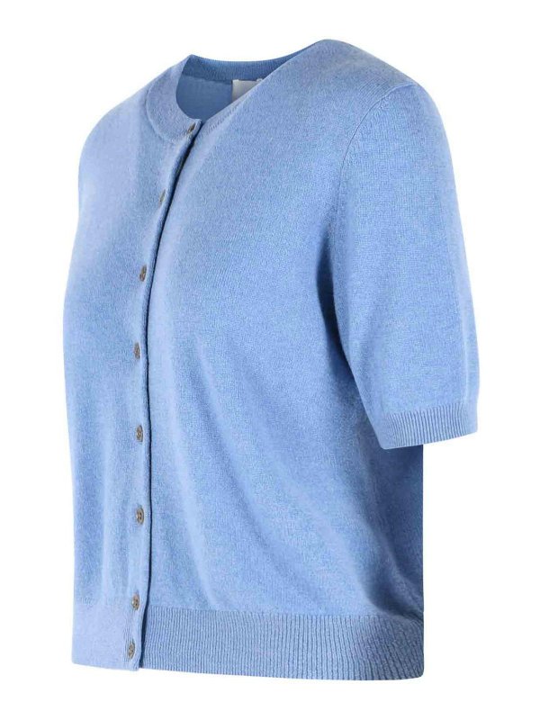The Best Shops LISA YANG: Cardigans - Cardigan - Hellblau