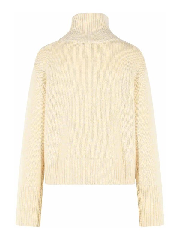 LISA YANG: Pull col rond online - Pull Col Rond - Jaune