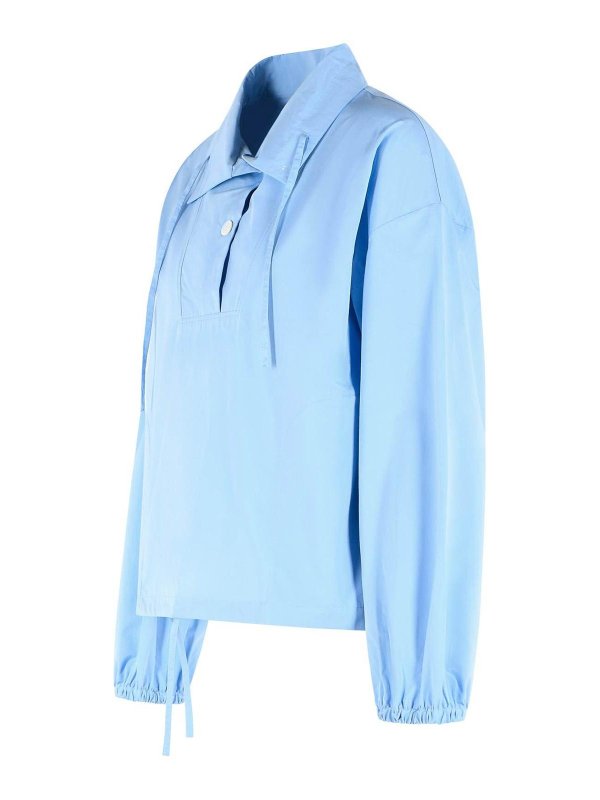The Best Shops Marni: Chemises - Chemise - Bleu Clair