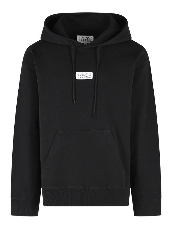 MM6 MAISON MARGIELA: スウェット＆セーター - スウェットシャツ/セーター - 黒