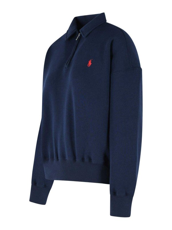The Best Shops POLO RALPH LAUREN: スウェット＆セーター - スウェットシャツ/セーター - ダークブルー
