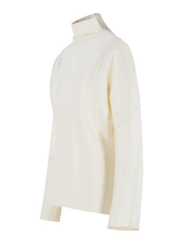 The Best Shops ROHE: Blusas - Blusa - Crema