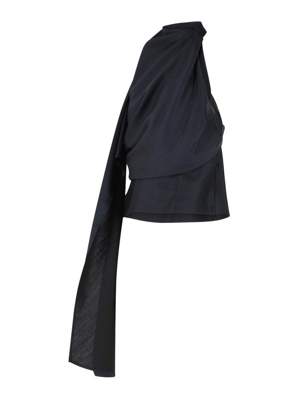 The Best Shops RHEA COSTA: Blusen - Bluse - Dunkelblau