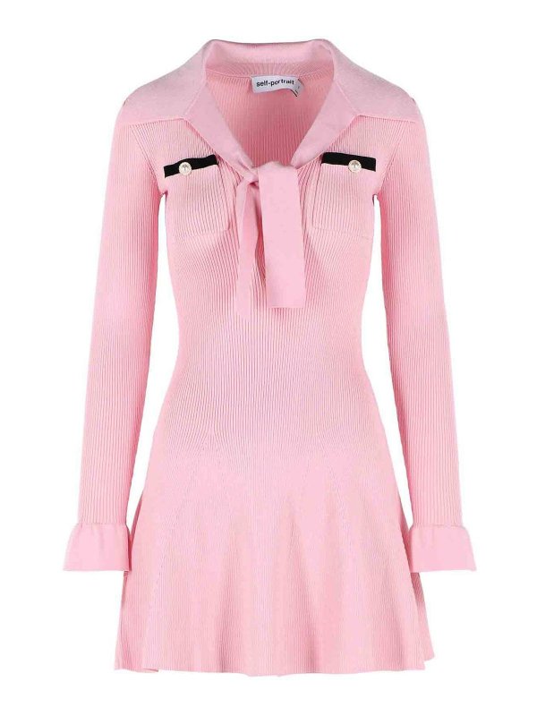 Self Portrait: Robes courtes - Robe Courte - Rose