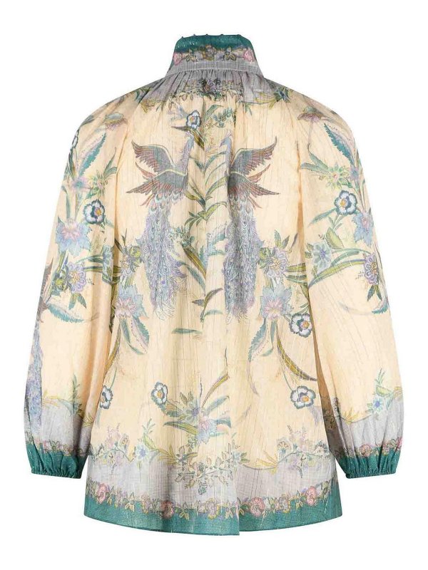 ZIMMERMANN: Blouses online - Blouse - Crème
