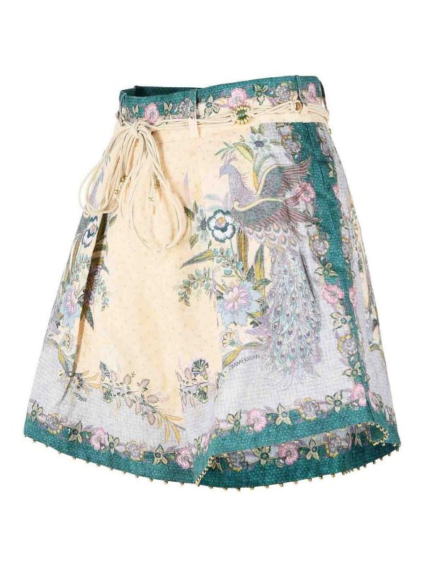 The Best Shops ZIMMERMANN: Shorts - Short - Crème
