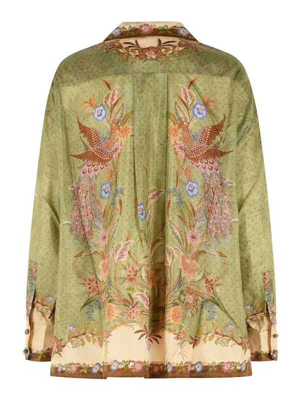 ZIMMERMANN: Chemises online - Chemise - Vert