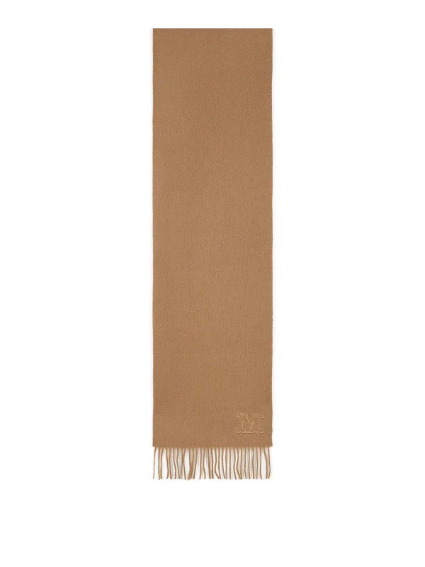 Max Mara: Estolas y chales - Estola - Marrón