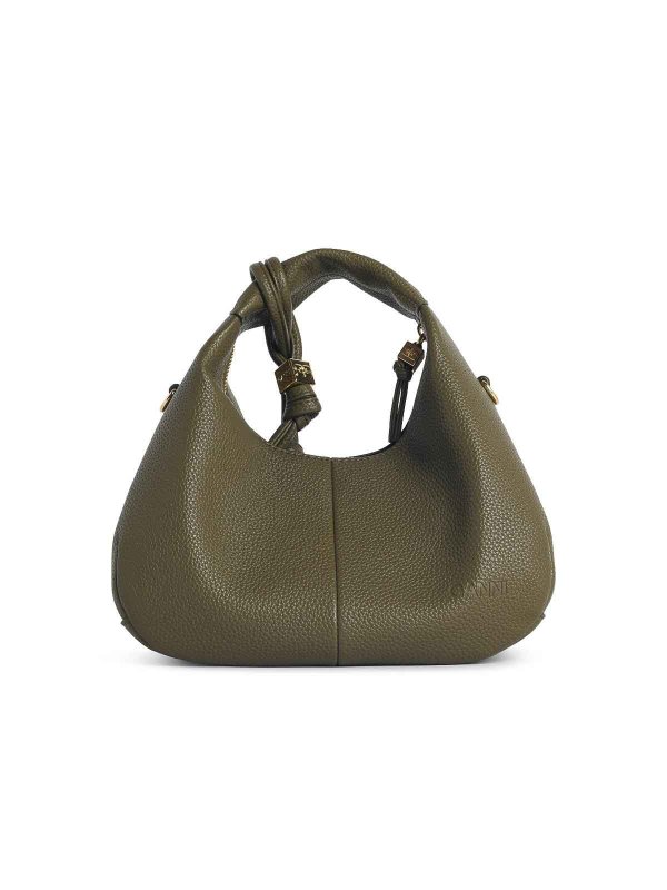 The Best Shops GANNI: ショルダーバッグ - ショルダーバッグ - 緑