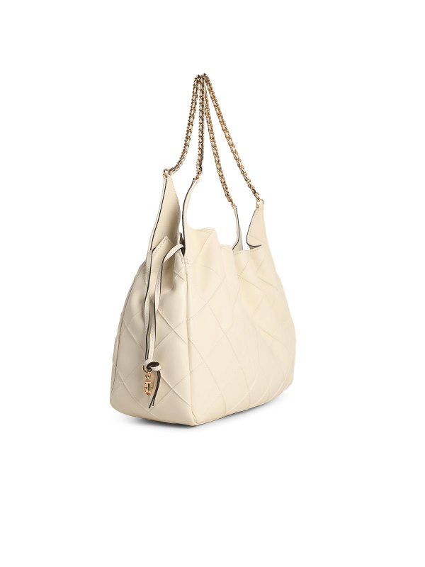 TORY BURCH: Handtaschen online - Shopper - Creme