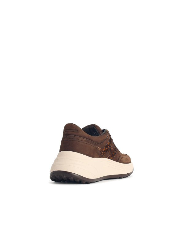 The Best Shops HOGAN: Chaussures de sport - Baskets - Marron