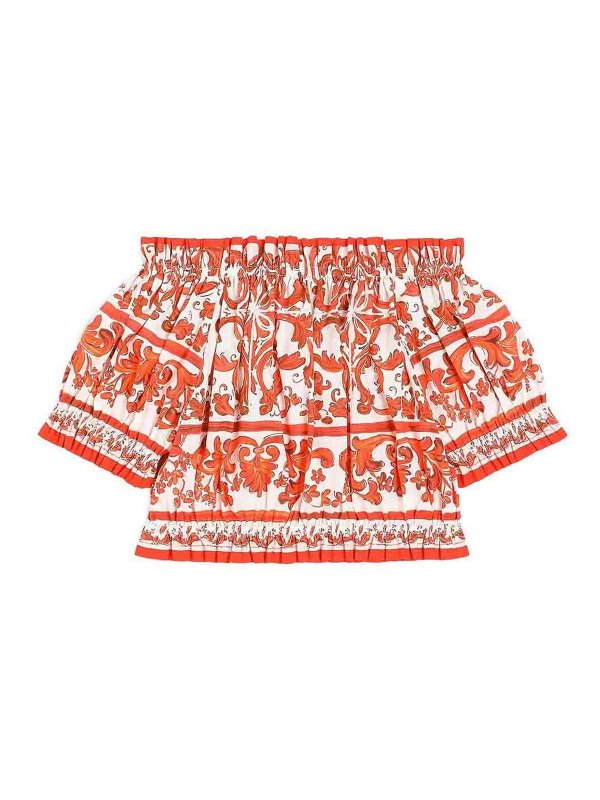 Dolce & Gabbana Jr: トップス＆タンクトップ online - トップ/タンクトップ - オレンジ