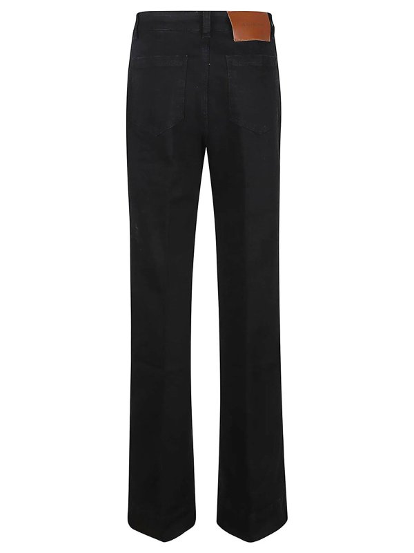 VICTORIA BECKHAM: ストレートジーンズ online - ストレートジーンズ - 黒