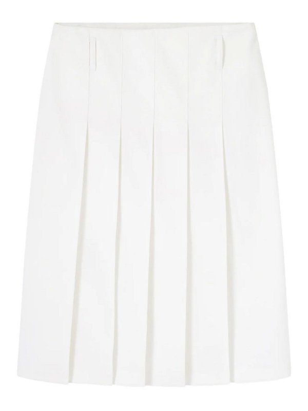 A.P.C.: Jupes midi et au genou - Jupe Midi - Blanc