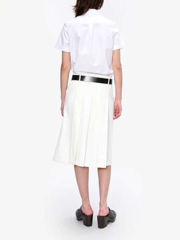 The Best Shops A.P.C.: Jupes midi et au genou - Jupe Midi - Blanc