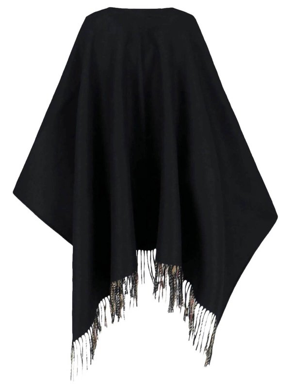BURBERRY buy online Reversible Check Wool Cape