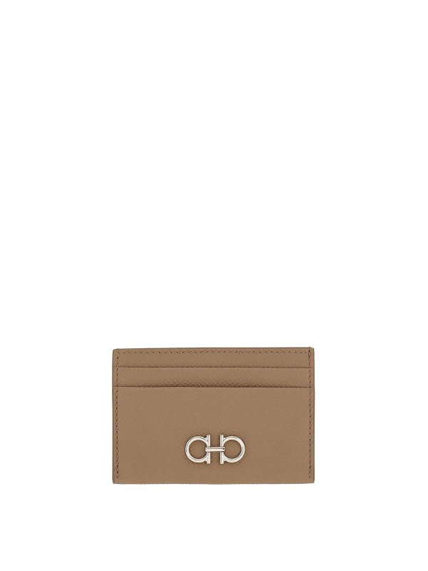 SALVATORE FERRAGAMO: 財布＆ポーチ - 財布 - グレー
