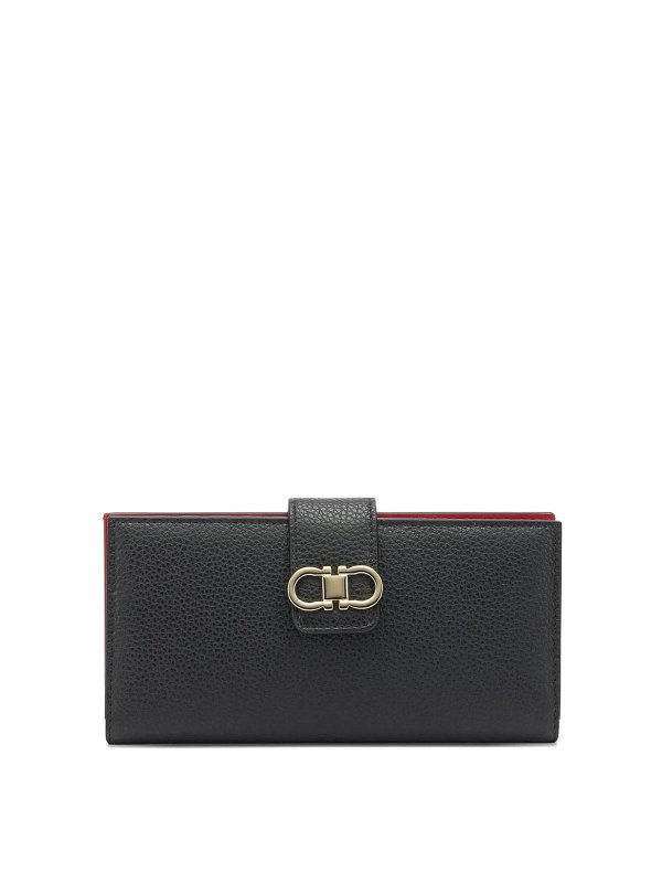 SALVATORE FERRAGAMO: 財布＆ポーチ - 財布 - 黒
