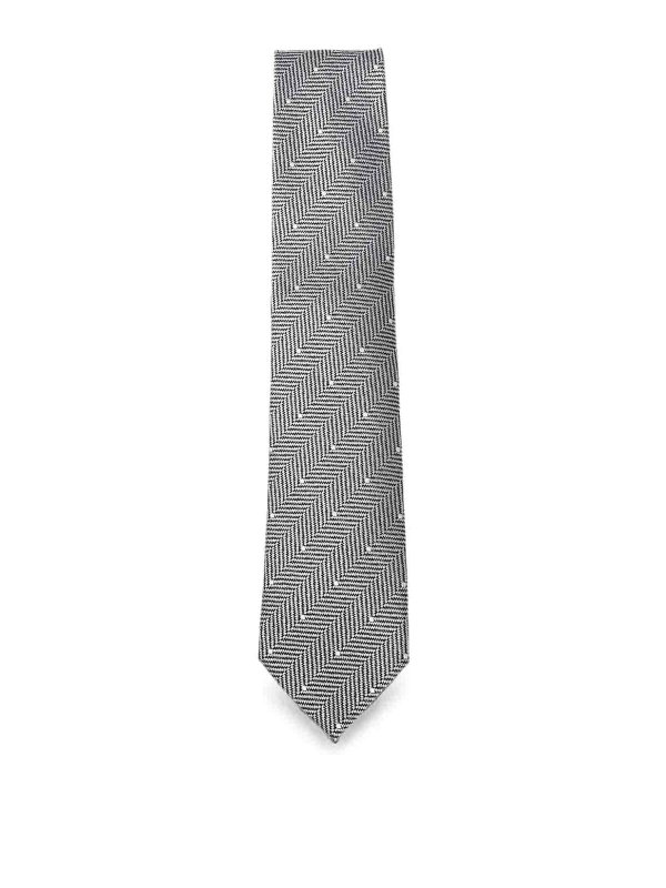 TOM FORD: Corbatas y pajaritas - Corbata - Gris